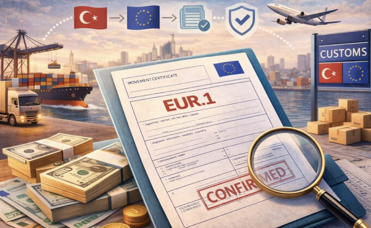 EUR.1 Dolaşım Belgesi Nedir? Ne İşe Yarar? Nasıl Alınır?